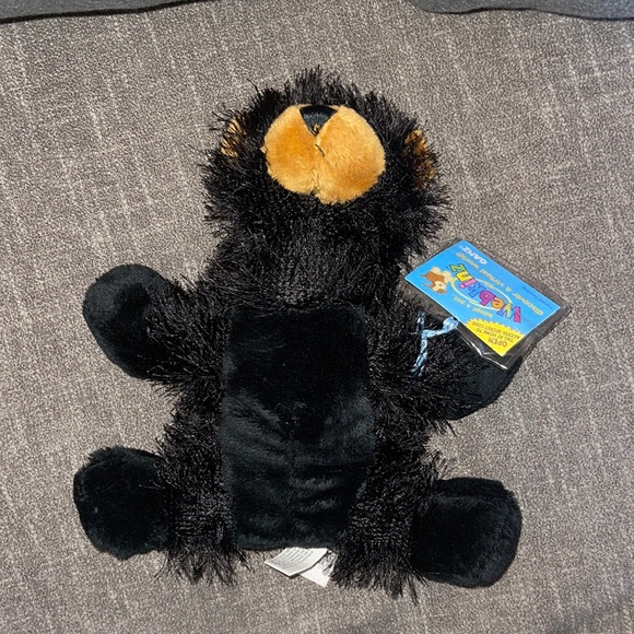 WEBKINZ Ganz BLACK BEAR HM004 w/hang & but Tag No Code plush stuffed animal - Picture 9 of 15